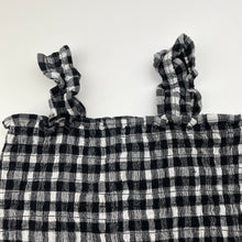 Load image into Gallery viewer, Girls Seed, shirred checked summer top, GUC, size 5,  