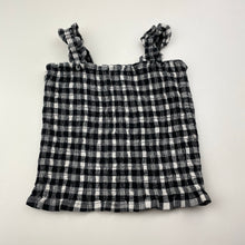 Load image into Gallery viewer, Girls Seed, shirred checked summer top, GUC, size 5,  