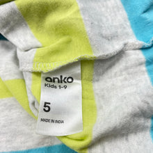 Load image into Gallery viewer, Boys Anko, soft feel cotton tee / top, GUC, size 5,  