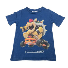 Load image into Gallery viewer, Boys Nintendo, MARIOKART Bowser cotton tee / top, EUC, size 6,  