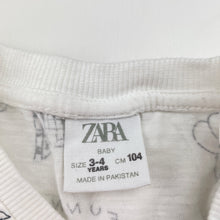 Load image into Gallery viewer, Boys Zara, cotton long sleeve tee / top, GUC, size 3-4,  