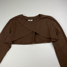 Load image into Gallery viewer, Girls SHEIN, cropped stretchy long sleeve top, EUC, size 9,  