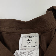 Load image into Gallery viewer, Girls SHEIN, cropped stretchy long sleeve top, EUC, size 9,  