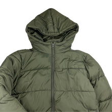 Load image into Gallery viewer, Boys Target, khaki hooded puffer jacket / coat, GUC, size 7,  