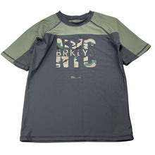 Load image into Gallery viewer, Boys Wave Zone, short sleeve rashie / swim top, GUC, size 14,  