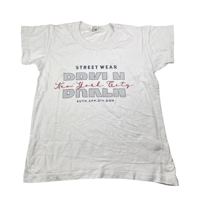 Boys Bonebi, white tee / top, GUC, size 8,  