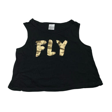 Girls Flo, lightweight cotton cropped dance top, FUC, size 12,  