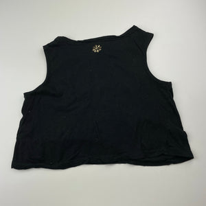 Girls Flo, lightweight cotton cropped dance top, FUC, size 12,  