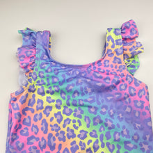 Load image into Gallery viewer, Girls Wave Zone, colourful swim one-piece, EUC, size 4,  
