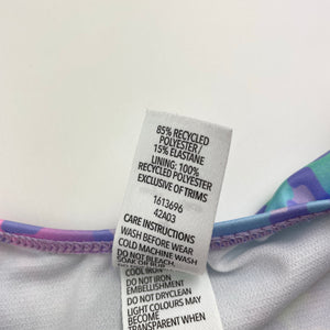 Girls Wave Zone, colourful swim one-piece, EUC, size 4,  