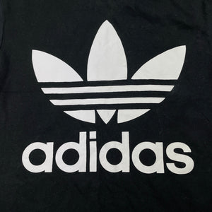 Girls Adidas, black cotton tee / top, GUC, size 4,  