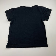 Load image into Gallery viewer, Girls Adidas, black cotton tee / top, GUC, size 4,  