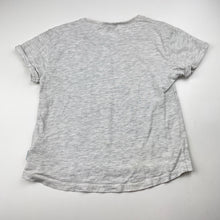 Load image into Gallery viewer, Girls Next, grey marle tee / top, unicorn, FUC, size 4-5,  