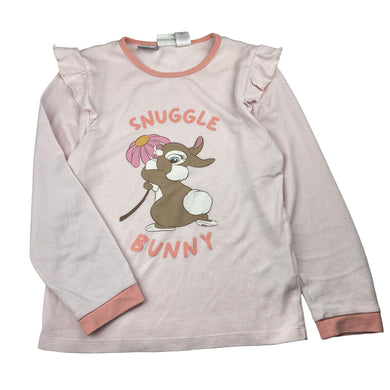 Girls Cotton On, Disney Bambi waffle long sleeve pyjama top, GUC, size 10,  