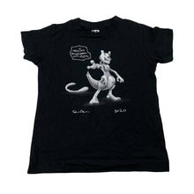 Load image into Gallery viewer, Unisex Uniqlo, Pokemon black cotton tee / top, EUC, size 3,  