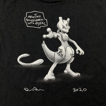 Load image into Gallery viewer, Unisex Uniqlo, Pokemon black cotton tee / top, EUC, size 3,  