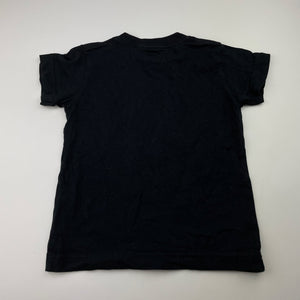Unisex Uniqlo, Pokemon black cotton tee / top, EUC, size 3,  