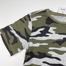 Load image into Gallery viewer, Boys Clothing &amp; Co, camo print tee / top, NEW, size 8,  