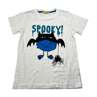 Unisex Pebbles, cotton tee / top, spooky, EUC, size 5-6,  