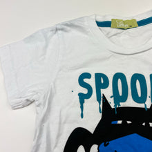 Load image into Gallery viewer, Unisex Pebbles, cotton tee / top, spooky, EUC, size 5-6,  