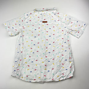 Boys Milkshake, lightweight cotton short sleeve shirt, cars, GUC, size 7,  