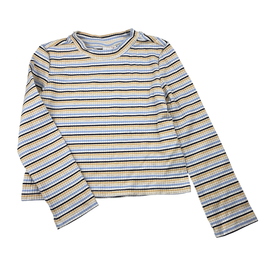 Girls Seed, ribbed stretchy long sleeve top, GUC, size 7,  