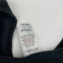 Load image into Gallery viewer, Boys Bonds, black cotton chesty singlet top, GUC, size 14,  
