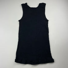 Load image into Gallery viewer, Boys Bonds, black cotton chesty singlet top, GUC, size 14,  