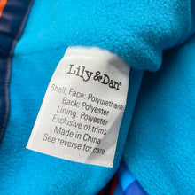Load image into Gallery viewer, Boys Lily &amp; Dan, fleece lined waterproof jacket / coat, EUC, size 4,  