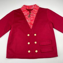 Load image into Gallery viewer, Unisex Tip-Top Fashions, vintage fine knit long sleeve top &amp; shorts, GUC, size 4,  