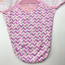 Load image into Gallery viewer, Girls Baby Studio, lightweight cotton swaddle bag, 3kg - 6.5kg, EUC, size 000-00,  