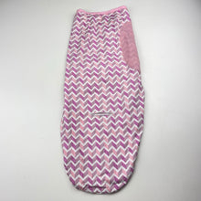 Load image into Gallery viewer, Girls Baby Studio, lightweight cotton swaddle bag, 3kg - 6.5kg, EUC, size 000-00,  