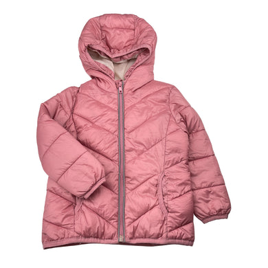 Girls Higgledee, pink hooded jacket / coat, GUC, size 2,  