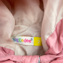 Load image into Gallery viewer, Girls Higgledee, pink hooded jacket / coat, GUC, size 2,  