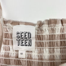 Load image into Gallery viewer, Girls Seed, lightweight cotton summer dress, GUC, size 10, L: 90cm
