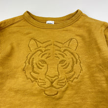 Load image into Gallery viewer, Boys Anko, embroidered cotton sweater / jumper, tiger, FUC, size 6,  