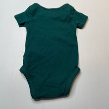 Load image into Gallery viewer, Unisex Puma, green cotton bodysuit / romper, EUC, size 00,  