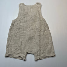 Load image into Gallery viewer, Unisex Toshi, cotton / linen romper / shortalls, EUC, size 2,  