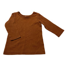 Load image into Gallery viewer, Unisex Dymples, organic cotton blend long sleeve top, GUC, size 000,  