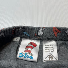 Load image into Gallery viewer, Unisex Dr Seuss, Cat in the Hat shorts, elasticated, GUC, size 0,  