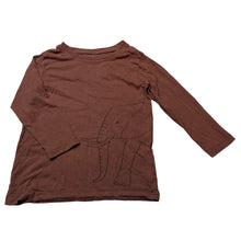 Load image into Gallery viewer, Boys Anko, cotton long sleeve tee / top, elephant, GUC, size 2,  