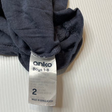 Load image into Gallery viewer, Boys Anko, cotton long sleeve tee / top, lion, GUC, size 2,  