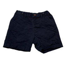 Load image into Gallery viewer, Boys Next, navy cotton shorts, adjustable, GUC, size 2-3,  