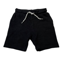 Load image into Gallery viewer, Boys Anko, black cotton shorts, elasticated, GUC, size 5,  