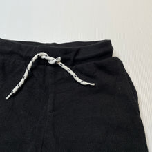 Load image into Gallery viewer, Boys Anko, black cotton shorts, elasticated, GUC, size 5,  