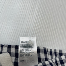 Load image into Gallery viewer, Boys Anko, navy check lightweight cotton shorts, elasticated, GUC, size 2,  