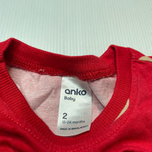 Load image into Gallery viewer, Unisex Anko, cotton Christmas tee / top, EUC, size 2,  