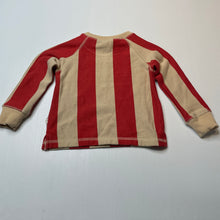 Load image into Gallery viewer, Boys Olive and The Captain, striped lightweight sweater / long sleeve top, tiger, EUC, size 1,  