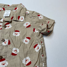 Load image into Gallery viewer, Boys Baby Berry, lightweight cotton Christmas short sleeve shirt, EUC, size 2,  