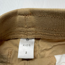 Load image into Gallery viewer, Boys Target, stretch cotton shorts, elasticated, EUC, size 2,  